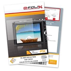 atFoliX FX-Antireflex Displayschutzfolie f�r Casio Exilim EX-H10 Hi-Zoom - Displayschutz antireflektierend! H�chste Qualit�t - Made in Germany!