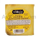 Haolam Sliced Natural Provolone Cheese 6 oz