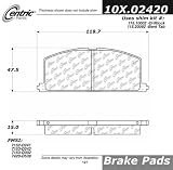 Centric Parts 105.02420 Ceramic Brake Pad