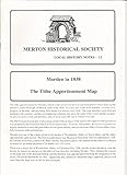 Morden in 1838, the tithe apportionment map