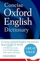 Concise Oxford English Dictionary: Book & CD-ROM Set