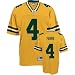 Brett Favre Green Bay Packers Gold NFL Stitched Premier Football Jersey