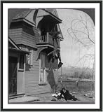 Historic Print (L): ...1923 1/2 Caught--Just in Time