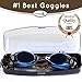 GogglX Swimming Goggles for Men and Women with 3 Pcs Nose Bridge