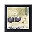 Relaxation I Spa Bathroom Black Framed Art Print Poster 12x12
