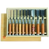 Produkt-Bild: Hattori&reg; Stemmeisensatz 10-tlg. 3/6/9/12/15/18/24/30/36/42 mm