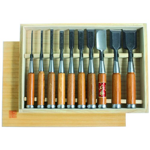 Produkt-Bild: Hattori&reg; Stemmeisensatz 10-tlg. 3/6/9/12/15/18/24/30/36/42 mm