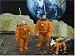 Tim & Struppi UC80438 - Figuren Set 3 (Tim, Haddock + Struppi als Raumfahrer)
