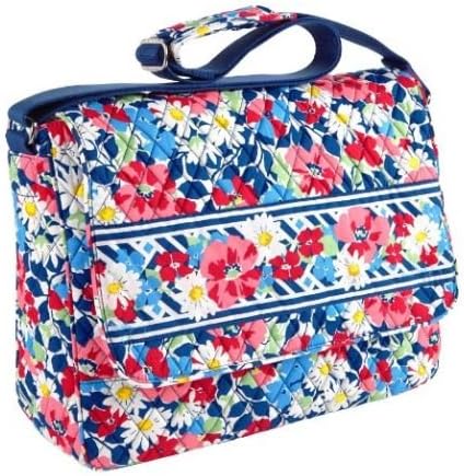 Vera Bradley Messenger in Summer Cottage
