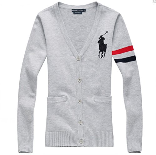 ラルフローレン Polo Ralph Lauren レディース カーディガン ニット 柔らか ニット シンプル デザイン コーディガン 3色 [並行輸入品]