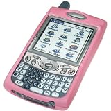 Xcite Xcite Pink Rubberized Crystal Case for Treo 650, 700