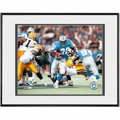 Photo File Detroit Lions Barry Sanders 'Game Action' 8x10 Framed Photo