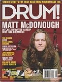 Drum! Magazine (May 2005) (Matt McDonough Ditches Mudvayne Makeup Digs Into Drumming)