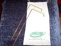 J. Dutt Signature Dowsing Rods with Instructions and Bag