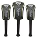 SAN DIEGO PADRES OFFICIAL GOLF CLUB HEAD COVER SET (3)