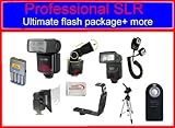 Essential Professional 10 Piece TTL Flash Package for The Nikon F401s, N90x ....