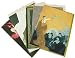3 pack of 6 Assorted Erte 1920s 1930s Art Deco Fancy Greeting Cards (Blank inside) (Set #2)