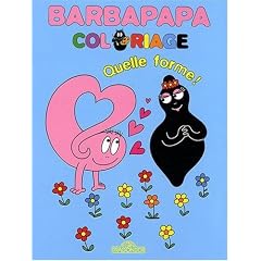 Quelle forme ! : Barbapapa Coloriage