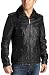 Howe Men's Enforcement Leather Jacket in Black