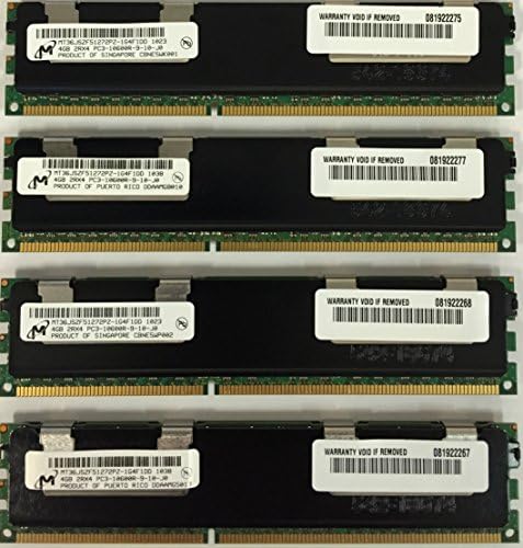 16GB KIT (4 X 4GB) MEMORY FOR Dell PowerEdge R610