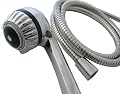 Chrome Hand Held 1.5 Gpm Body Wash Shower Head | High Performance, Low Flow Water Sense Bath Wand