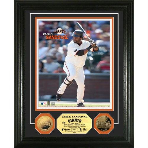 San Francisco Giants Pablo Sandoval 24KT Gold Coin Photomint