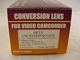 PROMASTER 1.5x Tele-photo Lens (49mm) for Video Camcorders