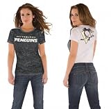 Pittsburgh Penguins Women's Superfan Burnout Tee from Touch by Alyssa Milano