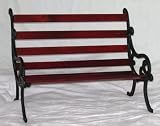 Wrought Iron ~ Wooden Decorative Bench
