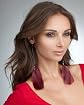Ribbon Bow Pearl Feather Earring Product Image