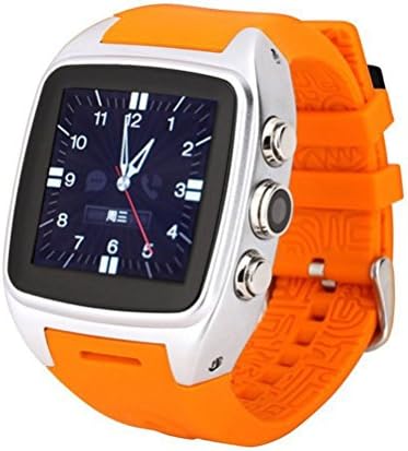 Firely? Android 4.4 Smart Watch Phone X01 Inteligente Screen Dual Core Smart Watch GPS 3g/gsm/wcdma Waterproof Orange