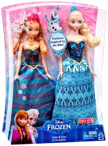 Disney frozen anna & elsa fashion doll 2-pack limit…
