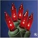 Valentine's Day Energy Saving Romantic Red Mini String Lights - Set of 100