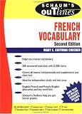 Schaums Outline of  French Vocabulary (Schaums Outline Series)