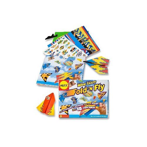 Childrens Toyshop  Toys : Fold N Fly Paper Airplanes