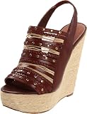 Steven by Steve Madden Women's Breannaa Slingback Espadrille, Cognac Leather, 7.5 M US
