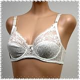 Jasmin 2 Pack $34 IVORY Sexy C THRU Lace Bra #2621 sz 32A 34A 36A