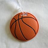 Rubber Basketball Bag Tag