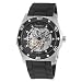 Armitron Men’s Automatic Skeleton Black Dial Watch #204405SVSB