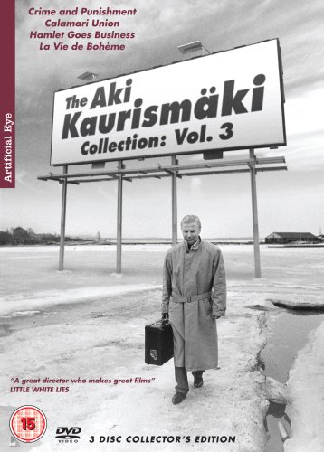Aki Kaurismäki Collection: Vol. 3 - 3-DVD Box Set ( Rikos ja rangaistus / Calamari Union / Hamlet liikemaailmassa / La vie de bohème ) ( Crime and Punishment (Crime & Punishment) / [ NON-USA FORMAT, PAL, Reg.2 Import - United Kingdom ]