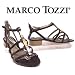 MARCO TOZZI, Damen Riemchen-Sandalette, mocca braun