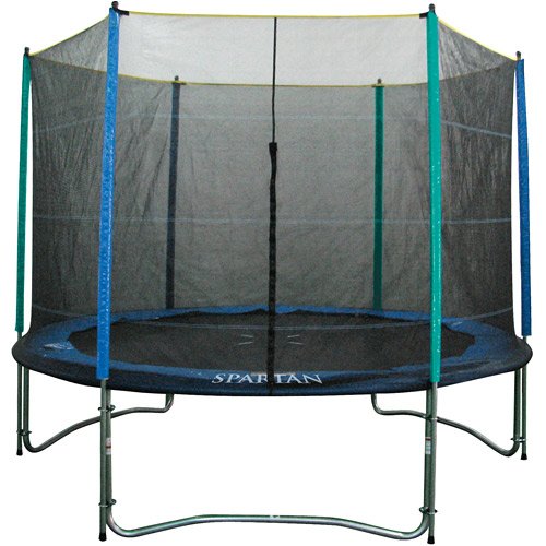 Childrens Toyshop  Sporting Goods : Spartan Sports 14' Trampoline and Enclosure Combo