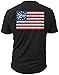 2nd Amendment Brand Vintage American Flag Mens T-Shirt USA Second 2A
