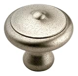 Amerock BP24019-AN Galleria Signature Knob, 40 mm Diameter, Antique Nickel