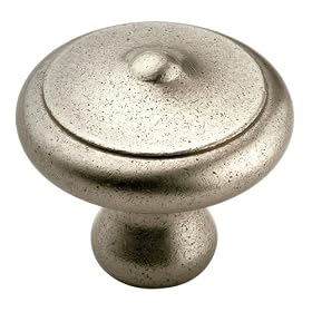 Amerock BP24019-AN Galleria Signature Knob, 40 mm Diameter, Antique Nickel