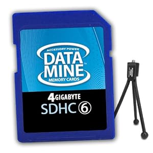 BLAZING 4GB Secure Digital SDHC Memory Card for Casio Exilim EX-S7 EX-S8 EX-FC150 EX-FH100 EX-FH25... by Accessory Power