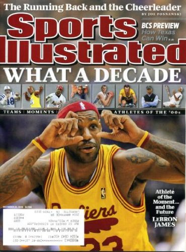 Sports Illustrated December 28 2009 LeBron James/Cleveland Cavaliers on Cover, BCS Preview - How Texas Can Win, Review of the '00s, Mark Fidrkych/Detroit Tigers Obituary