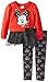 Disney Girls' 2 Piece Minnie Mouse Sparkle Tulle Bow Legging Set