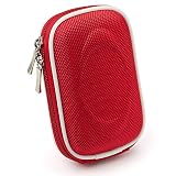 Produkt-Bild: VG Vangoddy Universaltasche Slim Camera Case Resistant Digitalkamera Hard Shell Tasche Kameratasche Kompaktkamera-Taschen (f&uuml;r Flip MinoHD, Canon Powershot IXUS, Fujifim Finepix, Sony Cybershot, Panasonic Lumix, Samsung, Nikon Coolpix, Pentax, Lumix, Kodak Easyshare, Casio Exilim, Olympus und alle anderen Compact Digital-Kameras - Interne Gr&ouml;&szlig;e: 102 x 64 x 23 mm) (Rot)