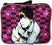 Justin Bieber Pink Lunch Box Bag with Carrying Shoulder Strap